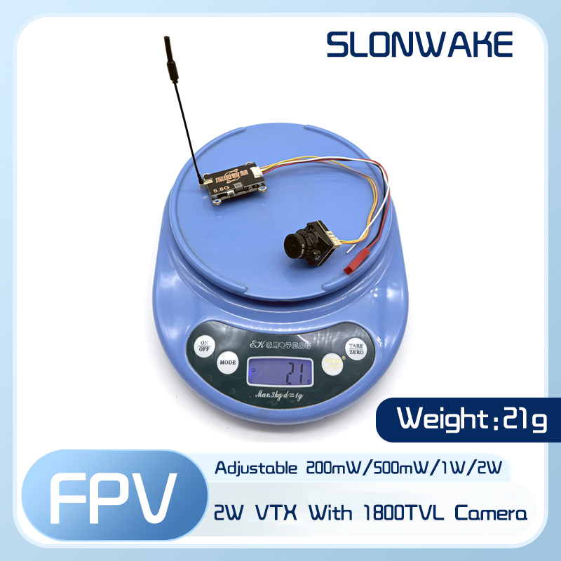 Nadajnik SLONWAKE 5.8G 56CH 2W – Fpv Drone Quadcopter recenzja i cena