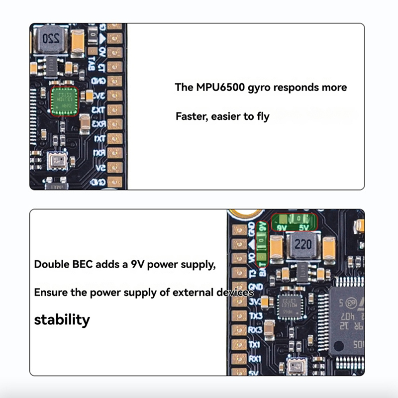 80A+F405/F722 STACK dla drona  – Fpv Drone Flight Controller recenzja i cena
